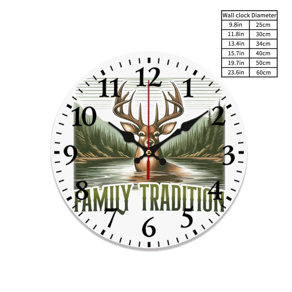 Fashion PVC Wall Clock A08VI24050611 A08VI24050610