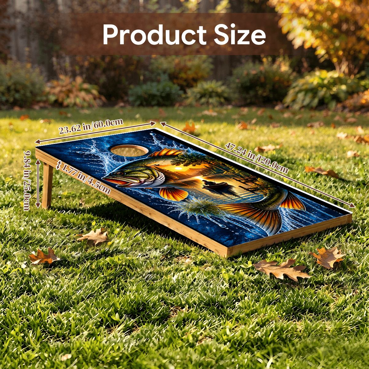 Cornhole Boards Game Set PrintKKFishUPLOADSAFE3543x7087 PrintKKDeerUPLOADSAFE3543x7087