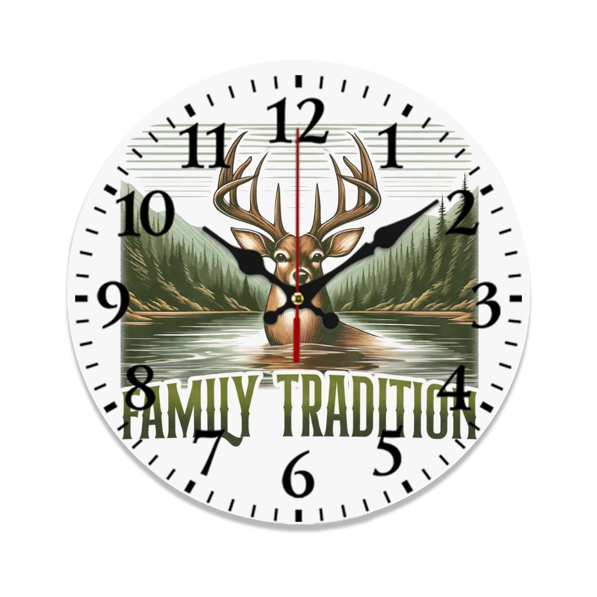 Fashion PVC Wall Clock A08VI24050611 A08VI24050610