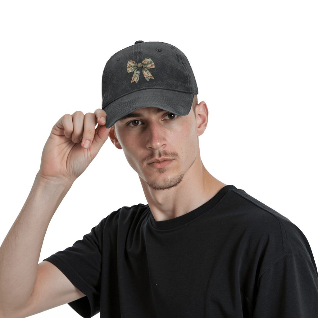 Unisex Washed Denim Baseball Cap Untitled230