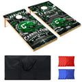 Cornhole Boards Game Set Carrollton Hawks