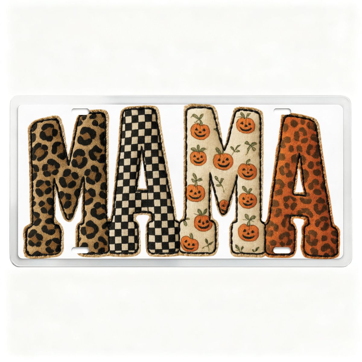 License Plate 12" × 6" (Made in USA) 281MAMAColor