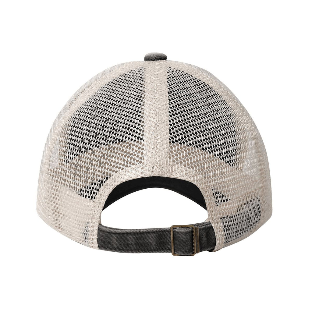 Washed Denim Mesh Cap (Made in USA) A08VI24050611