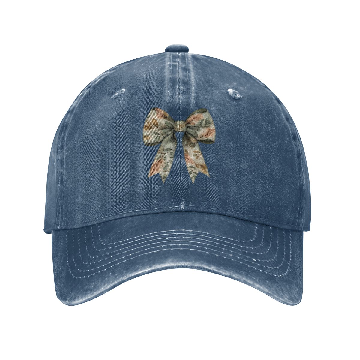 Unisex Washed Denim Baseball Cap Untitled230