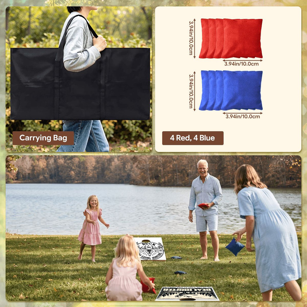 Cornhole Boards Game Set A08VI24050618 A08VI24050613
